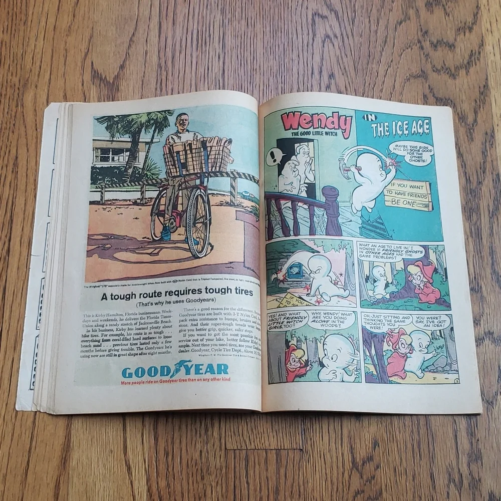 Vintage 60s Wendy Witch World Vol. 1 No. 6 Harvey Comics Comic Book - Picture 12 of 16